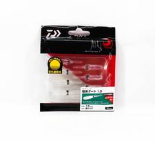Daiwa Minkštas masalas Chibi Dart 1,5 colio 8 vnt. pakuotėje Kou Clear (6007)
