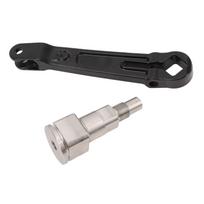 Gimbal Steering Arm Shaft Pin 866322A01 Metal Steering Arm Lever Replacement for Mercruiser Bravo