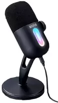 Marvo MIC-08 RGB juodas laidinis mikrofonas |USB