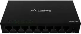 Šakotuvas Lanberg switch 8x 1Gb/s niezarządzalny 12V obudowa metalo sp.