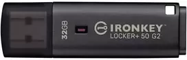 „Kingston IronKey Locker+ 50 G2“ 32GB USB 3.2 atmintinė