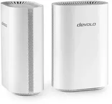 Šakotuvas devolo WiFi 7 BE6500 Mesh System 2er Pack BE6500 Dualband, 1x 2.5G WAN/LAN und 3x 1G LAN (pro Einheit)