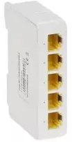 Šakotuvas Delta Network POE KOMUTATORIUS / ILGINTUVAS SPT-POE/4G-POE-DIN-E 5 PRIEVADŲ DELTA TINKLAS