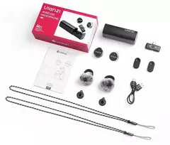 Mikrofono sistema - ULANZI A30 Tiny Mic USB-C, 50m nuotolis, triukšmo mažinimas