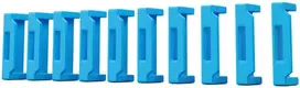 Priedas - LINDY HDMI prievado blokatoriai (10 vnt., ABS, mėlyna)