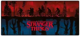 Pyramid Stranger Things - Pelės kilimėlis - Upside Town | 80 x 36 cm