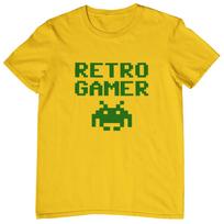 RETRO GAMER T-SHIRT (Albernic console snes nes atari ps 1 2 xbox 80s rasberry pi Unisex T-Shirt L