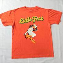 Retas Little Feat grupės ančiuko medvilninis oranžinis marškinėlis Dydis S-5XL Unisex marškinėlis XXXXL
