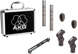 AKG C451 B Stereo komplektas - Stereo kondensatorinių mikrofonų komplektas