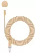 Shure Sennheiser MKE Essential Omni rusvai gelsvas - miniature lavalier microphone with 3.5 mm jack connector (beige)