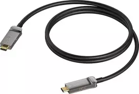 USB kabelis Procab USB-C - DisplayPort 10 m juodas (CLD635A/10)