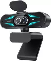 Kameros - EMEET SmartCam C60E 4K dviguba (USB-C, 30 kadrų per sekundę, triukšmą slopinantys mikrofonai)