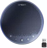 Konferencijų garsiakalbis - Emeet OfficeCore M3 (4 mikrofonai, 360° garsas, 5200 mAh, USB-C, Bluetooth, 3.5 mm)