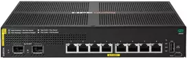 Šakotuvas Hewlett Packard (HP) HPE Aruba Networking CX6000 Managed Switch (S4R23A) 8x 1G Ethernet, 2x 1G SFP, PoE/PoE+ 67W