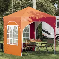 Pop-up šventinis palapinė 192 x 192 x 245 cm Oranžinė