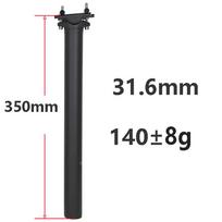 ELITA ONE Carbon Seat Post  25.4/27.2/30.9/31.6 MTB/Road Bike Seatpost  Ultralight 130g 62C