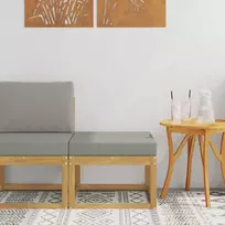 Lauko Hocker Kietos akacijos mediena Balta