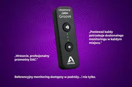 „Apogee GROOVE Anniversary Edition“ – skaitmeninis-analoginis keitiklis ir ausinių stiprintuvas