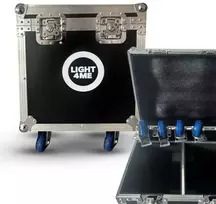 LIGHT4ME Raudonas LINE CASE 2IN1 transporto dėklas