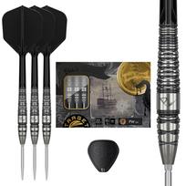 Target Japan BLACK MARQUE PW Tungsten Steel Dart Tip Set 22g Shape 2.0 90% K-Flex No.6 (PW 2.0) juoda
