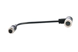 Adapter Redukcija Kamerai Ferguson Datatronic 4 Agco C1000 Challenger C Serijos 90 Laipsnių 5-Pin Moteriškas/4-Pin Vyriškas
