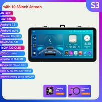 8G+128G Android Auto CarPlay automobilinis radijas, skirtas Toyota Corolla 2007-2011 Multimedijos grotuvas GPS navigacija 2din Stereo 1280*720 Ekranas Autoradio Carplay 4G S3 8Core 3G 32G