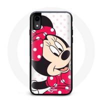 Case - Maniacase - Iphone X - Disney Minnie Mouse - Silicone - Soft juoda