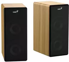 Kompiuterio kolonėlės Genius głośniki SP-HF1220BT, 2.0, 45W, ruda-juoda, Bluetooth