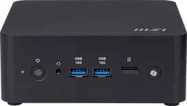 MSI Barebone Cubi NUC AI 1UMG-018BEU Intel Core Ultra 7 155H, Intel Grafik, 2x DDR5 SO-DIMM, 1x M.2, WIFI6E, BT 5.3, oOS