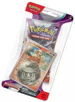 Kolekcionuojamos Kortelės - Pokémon TCG: Scarlet & Violet: Growlithe Paldea Evolved Booster paketas Su Promo Kortele, Monetomis, Kodo Kortele, Daugiaspalvis