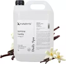 Habys Masažo aliejus Daily Spa Jasmine Vanilla, 5000 ml