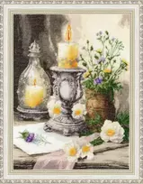 Zolotoe Runo Siuvinėjimo kryželiu rinkinys „Rami senojo kaimo diena“ 28,7×38,5 cm