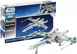 Revell Star Wars Mandalorian X-Wing lėktuvo modelis vaikams ir kolekcionieriams