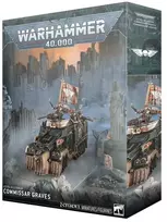 Games Workshop Warhammer 40,000 Astra Militarum Commissar Graves miniatiūrų rinkinys