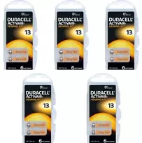 Duracell Activair elementai klausos aparatams 13 PR48, 30 vnt.
