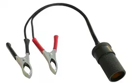 Adapteris akumuliatoriaus ir žiebtuvėlio lizdo perėjimas