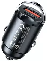 Automobilinis įkroviklis Remax RCC359 30W USB-C/USB-A juodas