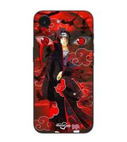 Maniacase Case For Iphone 16E Demon Slayer Kimetsu no Yaiba Itachi Uchiha red front juoda