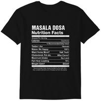 Masala Dosa Nutrition Facts Funny T-Shirt Classic T-shirt S