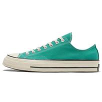 Converse 1970s Chuck Taylor All Star Comfortable Trendy Low-Top Canvas Shoes Unisex sneaker Green 170092C 35 blue