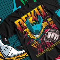 Deku T-Shirt, Anime Gift Shirt, My Hero Academia Tee, Izuku Midoriya Top. 3XL