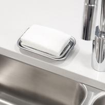 Self Draining Soap Dish Set Kitchen Bathroom Stainless Steel Polished Design Durable Elegant Accessory Two Piece Chrome Finish United States