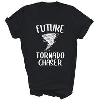 Future Tornado Chaser Storm Chasing Hurricane Weather Unisex Shirt Gift S