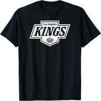 Los Angeles Kings Two Tone Black NHL Officially Licensed T-Shirt S įvairiaspalvis