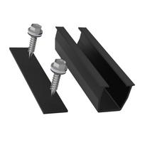 Practical Brand New Rail Solar Module PV Mounting Parts Replacement Bracket Connecting Solar Mounting System Spare 1/4Pcs 12CM