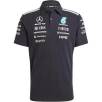 Adidas Mercedes - Amg Petronas Formula 1 Team Striped Short Sleeve Polo Shirt Men tops KE5523 XL
