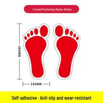 WEZHO Footprint Marker Floor Decals