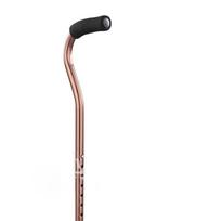 Keturkojis vaikščiojimo lazdas 250 kg keliamoji galia 10 reguliavimo lygių Neslystantis aliuminio lydinio ramentai Curved Handle