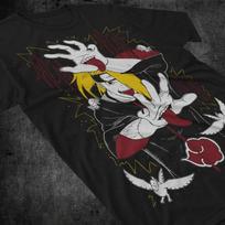 Deidara Marškinėliai Naruto Madara Sasuke Kakashi Akatsuki Anime Marškinėliai Švelnus Stilius M