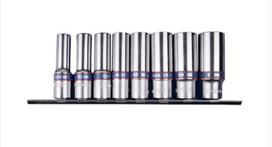 Sukimo galvučių komplektas Kingtony 3508MR10; 3/8''; 10-19 mm; 8  vnt.